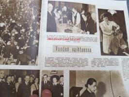 Hopeapeili 1944 nr 1 tammikuu, sis. mm. seur. artikkelit / kuvat / mainokset; Kansikuva majurinrouva Irma Puustinen ja pikku Tarja - miehensä on Mannerheimristin