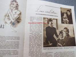 Hopeapeili 1944 nr 1 tammikuu, sis. mm. seur. artikkelit / kuvat / mainokset; Kansikuva majurinrouva Irma Puustinen ja pikku Tarja - miehensä on Mannerheimristin