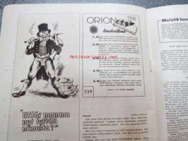 Hopeapeili 1944 nr 1 tammikuu, sis. mm. seur. artikkelit / kuvat / mainokset; Kansikuva majurinrouva Irma Puustinen ja pikku Tarja - miehensä on Mannerheimristin