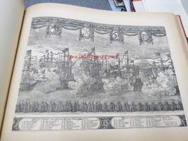 Svensk Pantheon - Porträtt och historiska planscher efter gravyrer -Ruotsin suurvaltakauden aikaisten merkkihenkilöitten ja tapahtumien kuvia