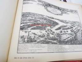 Svensk Pantheon - Porträtt och historiska planscher efter gravyrer -Ruotsin suurvaltakauden aikaisten merkkihenkilöitten ja tapahtumien kuvia