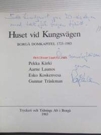 Huset vid Kungsvägen - Borgå domkapitel 1723-1983