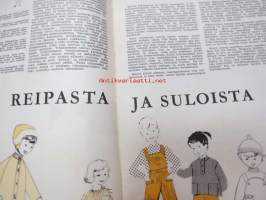 Uusi Nainen 1958 nr 2, sis. mm. seur. artikkelit, Myrsky vesilasissa - Helsingin naispuoliset postinkantajat, Kevätmuotia, Pulmia ja perinteitä tulevaisuuden