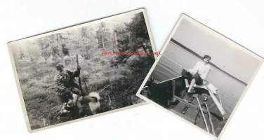 Veden ja metsän riistaa 1952  - valokuva 2 kpl
