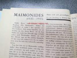 Hatikwah 1935-36 -yhteensidotut vuosikerrat, suomalainen juutalaisyhteisön lehti, ruotsin- ja suomenkielinen