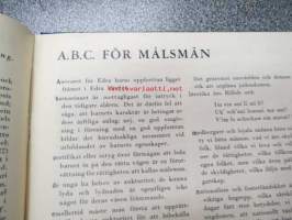 Hatikwah 1935-36 -yhteensidotut vuosikerrat, suomalainen juutalaisyhteisön lehti, ruotsin- ja suomenkielinen