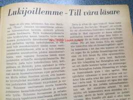Hatikwah 1946-48 -yhteensidotut vuosikerrat, suomalainen juutalaisyhteisön lehti, ruotsin- ja suomenkielinen