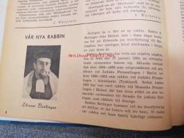 Hatikwah 1946-48 -yhteensidotut vuosikerrat, suomalainen juutalaisyhteisön lehti, ruotsin- ja suomenkielinen