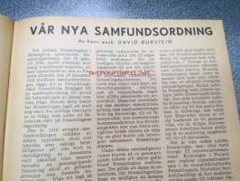 Hatikwah 1946-48 -yhteensidotut vuosikerrat, suomalainen juutalaisyhteisön lehti, ruotsin- ja suomenkielinen