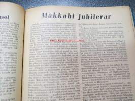 Hatikwah 1946-48 -yhteensidotut vuosikerrat, suomalainen juutalaisyhteisön lehti, ruotsin- ja suomenkielinen