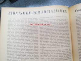 Hatikwah 1946-48 -yhteensidotut vuosikerrat, suomalainen juutalaisyhteisön lehti, ruotsin- ja suomenkielinen