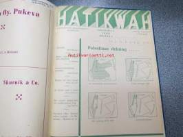 Hatikwah 1946-48 -yhteensidotut vuosikerrat, suomalainen juutalaisyhteisön lehti, ruotsin- ja suomenkielinen