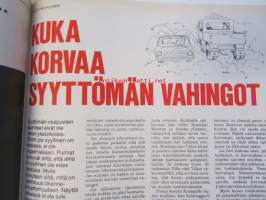 Moottori-Motor 1973 nr 5, sisältää mm. seur. artikkelit / kuvat / mainokset; HM Keisarin juna, Auto ja kaupunki, Ilmajäähdytys kuorma-autossa, Suomalainen