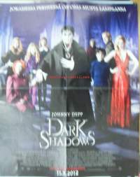 Dark Shadows elokuvajuliste/ Adam Lambert   -  juliste  52x42 cm  taitettu A4 kokoon toimitus kirjeenä