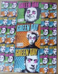 The End / green Day -  juliste  52x42 cm  taitettu A4 kokoon toimitus kirjeenä