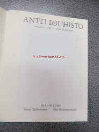 Antti Louhisto vesistoksia 1948 - 1988 skulpturer Turun Taidemuseo 1989 Åbo Konstmuseum -näyttelykirja / -luettelo