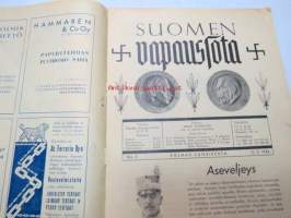 Suomen vapaussota 1934 nr 3, sis. mm. artikkelit; Rutosalaiset Suomen vapaussodassa, Ruotsalaiset vapaaehtoiset, U.C. 57 patsas, Ruotsalaiset vapaussotamme