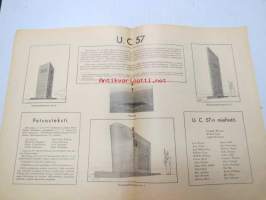 Suomen vapaussota 1934 nr 3, sis. mm. artikkelit; Rutosalaiset Suomen vapaussodassa, Ruotsalaiset vapaaehtoiset, U.C. 57 patsas, Ruotsalaiset vapaussotamme