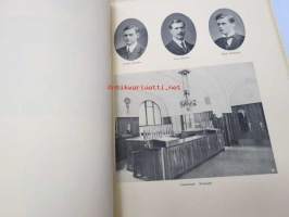 1.1.1916 - Kuvakokoelma, jonka taiteellisen loistopainoksen... Hackman &amp; C:o virkailijat tammikuun 1 päivänä 1916 antoivat kauppaneuvos W. Hackmanille