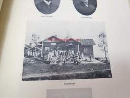 1.1.1916 - Kuvakokoelma, jonka taiteellisen loistopainoksen... Hackman &amp; C:o virkailijat tammikuun 1 päivänä 1916 antoivat kauppaneuvos W. Hackmanille