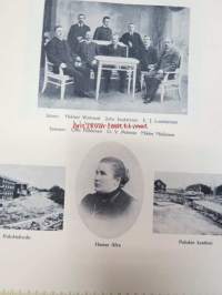 1.1.1916 - Kuvakokoelma, jonka taiteellisen loistopainoksen... Hackman &amp; C:o virkailijat tammikuun 1 päivänä 1916 antoivat kauppaneuvos W. Hackmanille