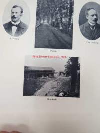 1.1.1916 - Kuvakokoelma, jonka taiteellisen loistopainoksen... Hackman &amp; C:o virkailijat tammikuun 1 päivänä 1916 antoivat kauppaneuvos W. Hackmanille