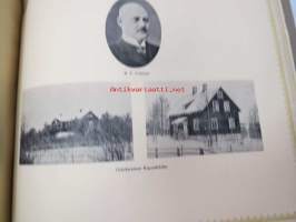 1.1.1916 - Kuvakokoelma, jonka taiteellisen loistopainoksen... Hackman &amp; C:o virkailijat tammikuun 1 päivänä 1916 antoivat kauppaneuvos W. Hackmanille