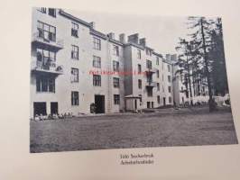 Album av vilket... i konstnärligt ytstyrel...tjänstemän i firman Hackman &amp; Co överräckts åt Kommerserådet W. Hackman 1.1.1916 - Kuvakokoelma, jonka