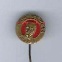 Väinö Voionmaa 1.5.1961 - neulamerkki  rintamerkki / Kaarle Väinö Voionmaa (vuoteen 1906 Wallin, 12. helmikuuta 1869 Jyväskylä &amp;#8211; 24. toukokuuta 1947
