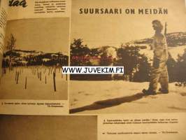 Suomen Kuvalehti 1942 nr 15, Suursaari on jälleen meidän, Suomen taideakatemian koulussa