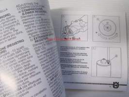 Husqvarna WR, CR 125/99 Owner&#039;s manual -omistajan käsikirja