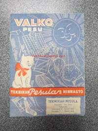 Valkopesu - Teknikan Pesulan hinnasto (Hatanpää, Satamakatu 8 &amp; Kaivokatu 7)