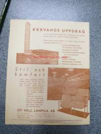 Svenska Teatern Helsingfors program spelåret 1942-44 &quot;Gudarna le (Jupiter laughs)&quot; av A.J. Cronin, regi Mia Backman -käsiohjelma