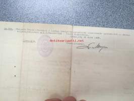 Eric Zilliacus &amp; Mary Morrall - Certified Copy of an Entry of Marriage - Pursuant to the Marriage, Manchester south - Marriage solemnized at the Register