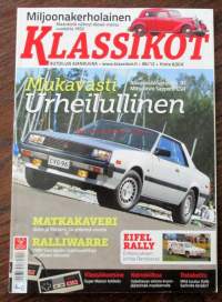 Klassikot Autoilun ajankuvaa 2012 / 6 - kuvassa sis,luettelo.