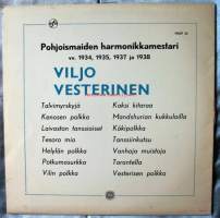 Viljo Vesterinen - Viljo Vesterinen, 1975.  LP.  Finlandia &amp;#8211; PSOP 25.   A1	TalvimyrskyjäA2	Kenosen PolkkaA3	Laivaston TanssiaisetA4	Tesoro
