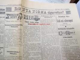 Borgåbladet 1922 nr 91, utgiven 19.8.1922