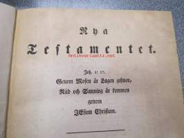 Nya Testamentet 1840 Frenckell Åbo