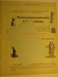 Ruununseparaattori esite Centrifug Oy