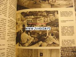 Suomen Kuvalehti 1942 nr 43, sotapesä Karhunpesä, missä sotilaitamme palvelee kenraalitar