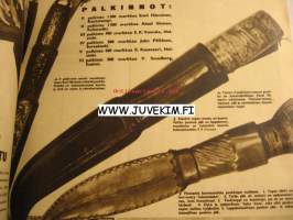 Suomen Kuvalehti 1942 nr 43, sotapesä Karhunpesä, missä sotilaitamme palvelee kenraalitar