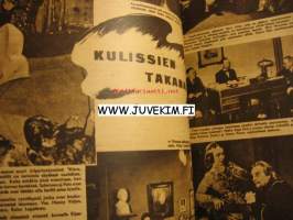 Suomen Kuvalehti 1942 nr 45, Milloin päästään rauhan töihin?, kulissien takana - Suomen Kansallisteatterissa, kotiapulaiskysymys odottaa meikkäkin