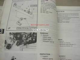 Yamaha YZ250 (S) owner´s service manual -omistajan huolto-ohjekirja