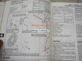 Yamaha YZ250 (S) owner´s service manual -omistajan huolto-ohjekirja