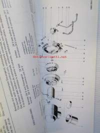 Wasser-Heizgerät Webasto Water heater DBW 2003 - Spare parts list -varaosaluettelo