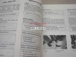 Yamaha YZ80 (H) ´81 owner´s service manual -omistajan huolto-ohjekirja