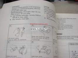 Yamaha race preparation and tuning manual -säätö- ja viritysohjekirja englanniksi