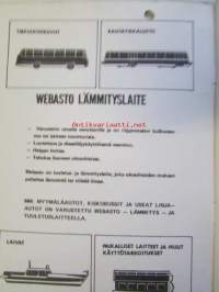 Webasto vesilämmityslaitteiden DVB 2003, 2005 ja 2040 sekä kiertovesipumpun asennus- ja käyttöohjeet