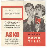 Mikä on kodin tili ? - esite 1958