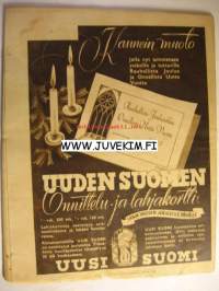 Suomen Kuvalehti 1942 nr 51-52  19.12.1942  Runsaasti ajankuvaa vuodelta 1942.